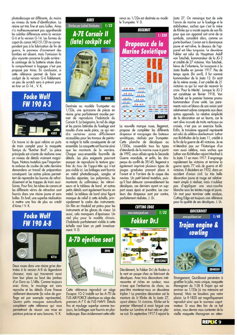 Replic 183 - Fiat BR-20 M, SA-330 Puma, He-162